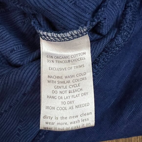 Horny Toad Women's Samba Wave Navy Tank Dress Sz M - Picture 9 of 11